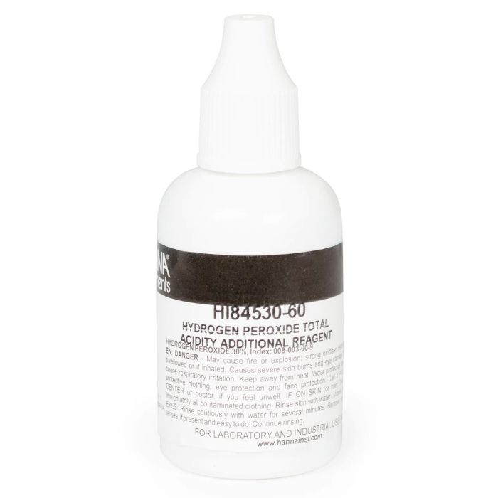 Reactiv peroxid de hidrogen pentru aciditate minititrator HI84530 (30 ml) [1]
