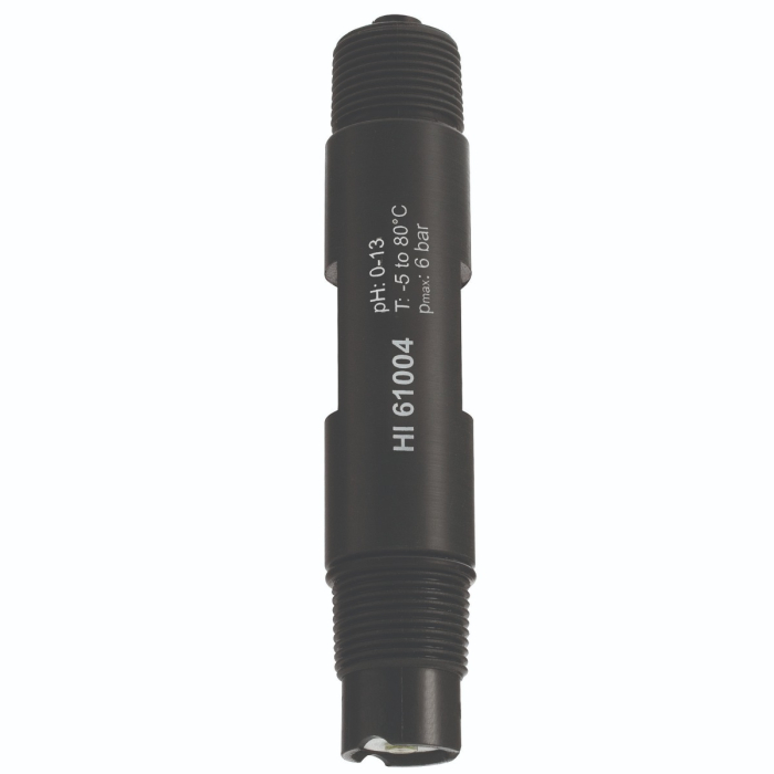 Electrod de pH industrial pentru sonda acid cu ioni de fluor F-, corp PVDF, PTFE dubla jonctiune, -5 pana la 60 °C, 6 bar, BNC 5m [2]