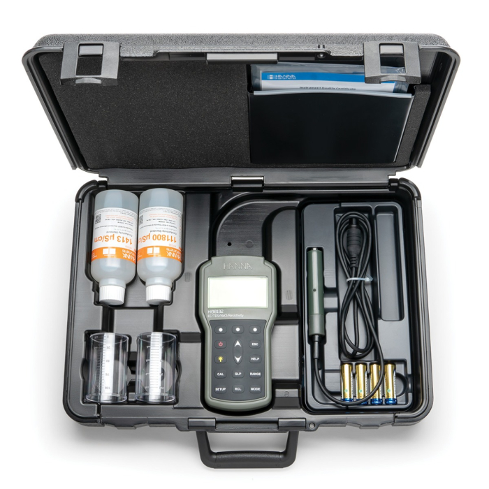 Instrument portabil profesional pentru EC/TDS/Rezistivitate cu AutoRange [4]