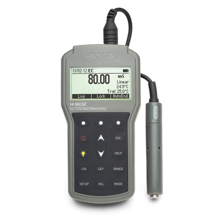 Instrument portabil profesional pentru EC/TDS/Rezistivitate cu AutoRange [2]