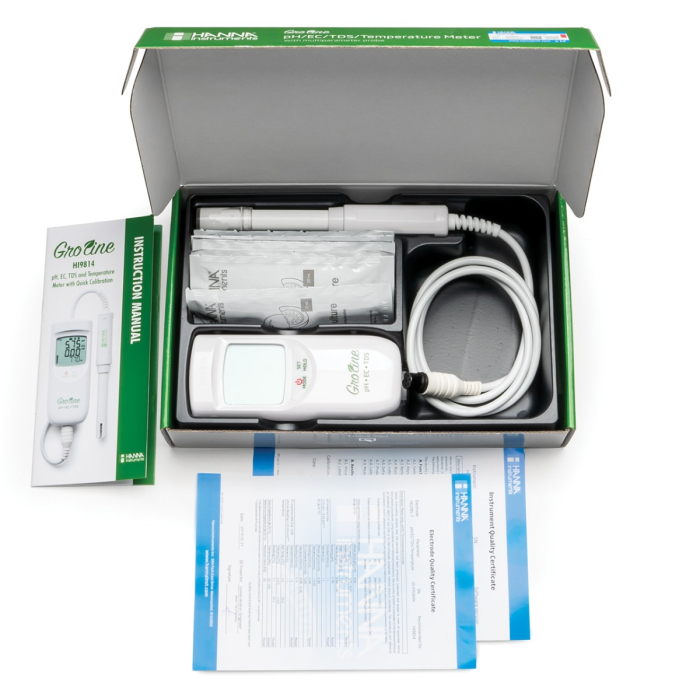 Multiparametru GroLine pentru pH/EC/TDS pentru hidroponie/agricultura [3]