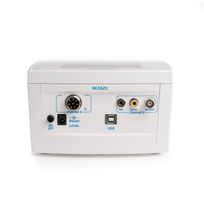 Multiparametru profesional de laborator pH/EC/TDS/Rezistivitate/Salinitate/Temperatura, doua canale, ecran color de 5.5" si gust capacitiv [3]