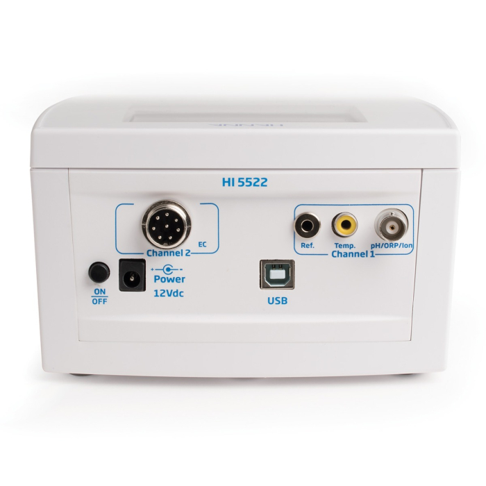 Multiparametru profesional de laborator pH/ISE/EC, doua canale, ecran color de 5.5" si capacitiv. [2]