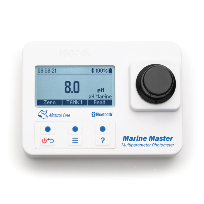 Fotocolorimetru pentru acvarii marine MarineMaster cu Bluetooth - pH, alcalinitate, amoniac, calciu, magneziu, nititri, nitrati, fosfati [3]