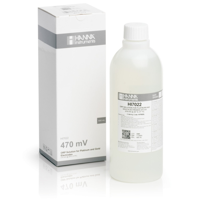 Soluție de testare ORP @470 mV (@20°C), 500 mL [1]