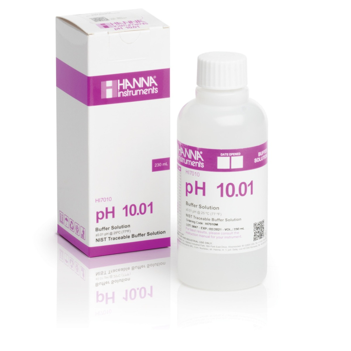 Soluție de calibrare pH 10,01 la 25°C , flacon de 230 ml [1]