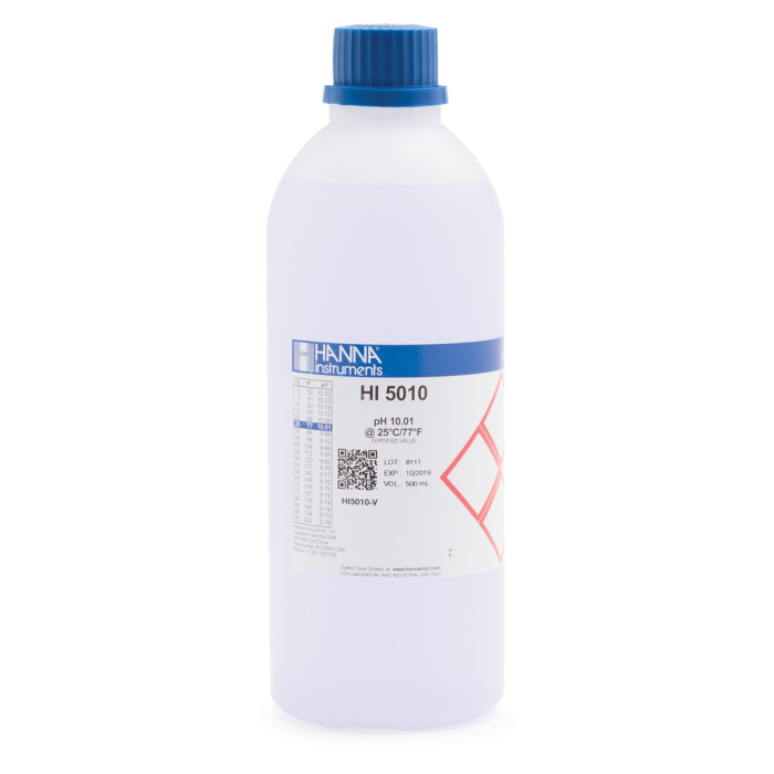 pH 10.01 @ 25°C Tampon de calibrare tehnică violet, 500 mL [1]