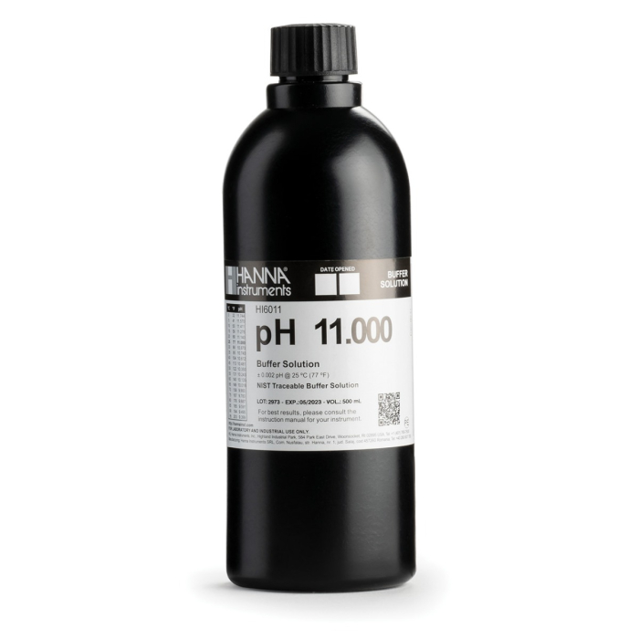 pH 11.000 @ 25°C Tampon de calibrare milesimală, 500 mL [1]