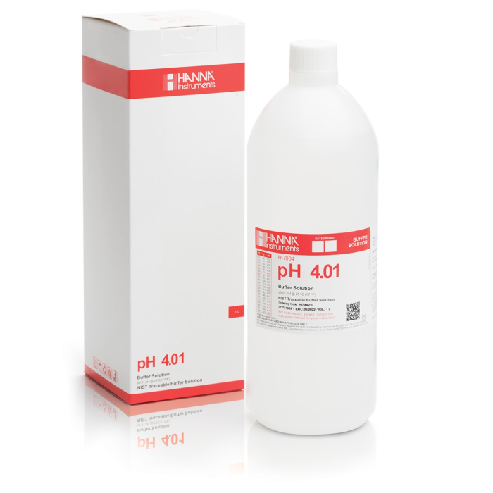 pH 4.01 @ 25°C Tampon de calibrare, sticlă de 1 L [1]