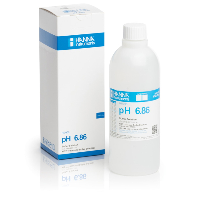 pH 6.86 @ 25°C Tampon de calibrare, sticlă de 1 L [1]