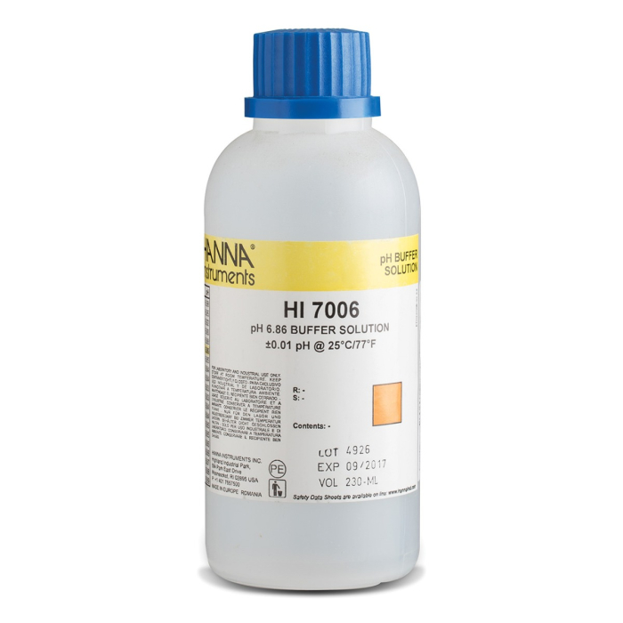 pH 6.86 @ 25°C Tampon de calibrare, sticlă de 230 mL [1]