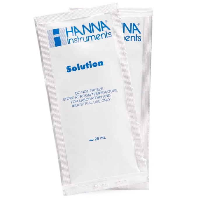 pH 6.86 @ 25°C Plic tampon de calibrare cu certificat de analiză, (25 x 20mL) [1]