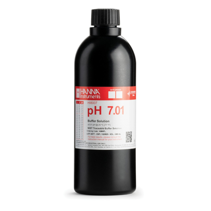 pH 7.01 @ 25°C Tampon de calibrare în flacon FDA, 500 ml [1]