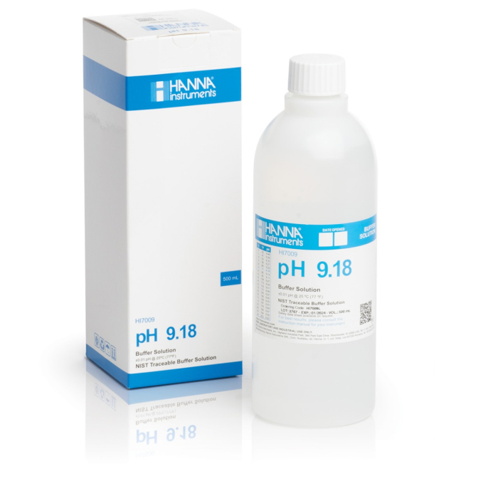 pH 9.18 @ 25°C Tampon de calibrare, flacon de 500 ml [1]