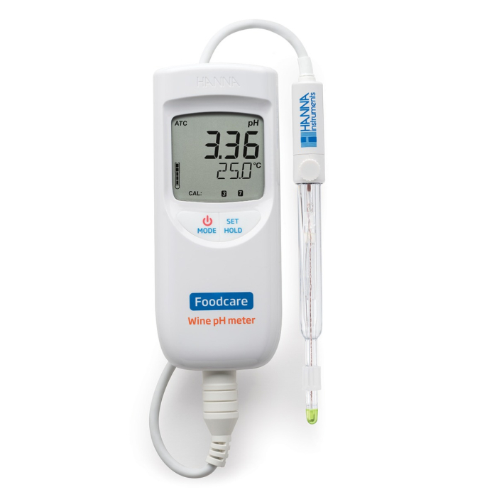 pH-metru portabil pentru vin, cu electrod pH FC10483 [3]