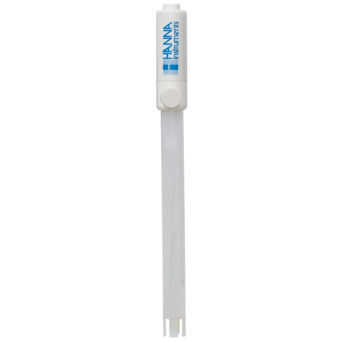 Electrod pH/temperatură pentru lapte cu conector DIN cu conectare rapidă, corp PVDF, reîncărcabil [1]