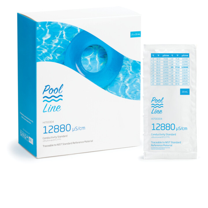 Standarde EC Pool Line 12880 µS/cm(25) 20 mL plicuri [1]