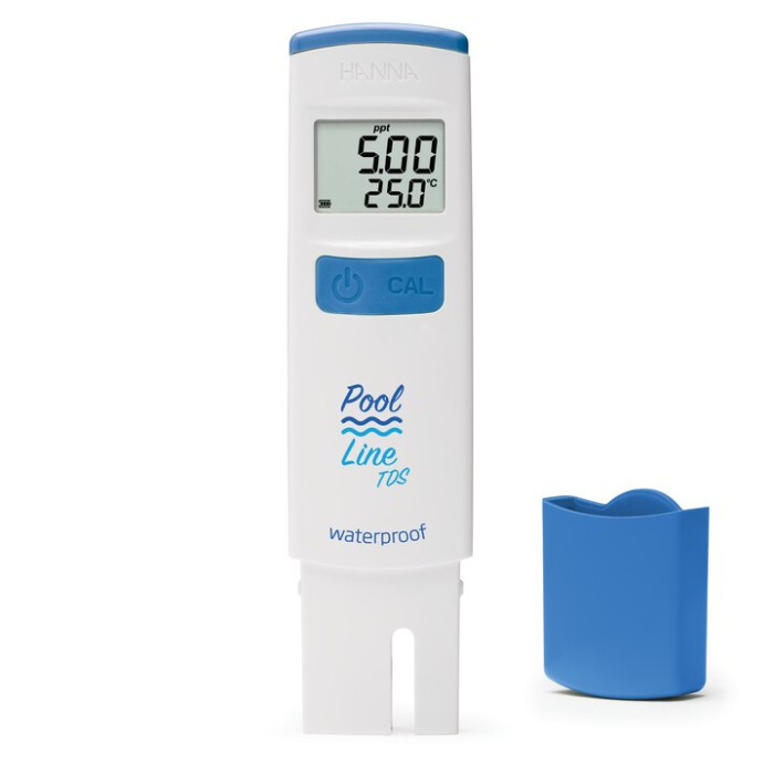 DiST®2 Tester TDS pentru piscine, Domeniu: 0 - 10,00 ppt (g/L) [1]