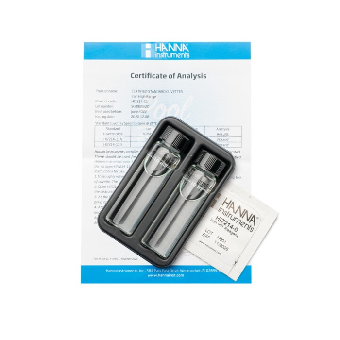 Set verificare calibrare Checker HI7214 Pool Line [1]