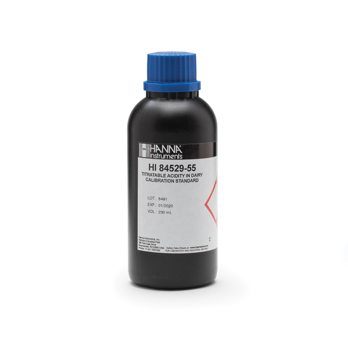 Standard de calibrare a pompei pentru aciditatea titrabilă în lapte Mini Titrator (230 ml) [1]