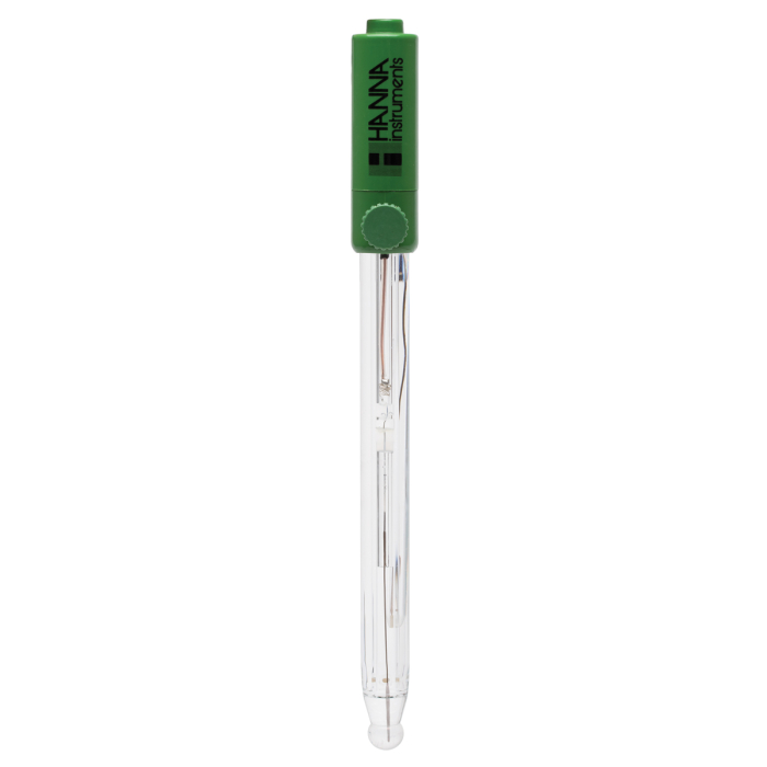 Electrod de pH cu reumplere, joncțiune dublă, conector BNC, pentru temperaturi ridicate [1]