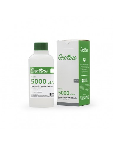 Soluție de calibrare GroLine 5.000 uS, certificat de analiză, 120 ml [1]