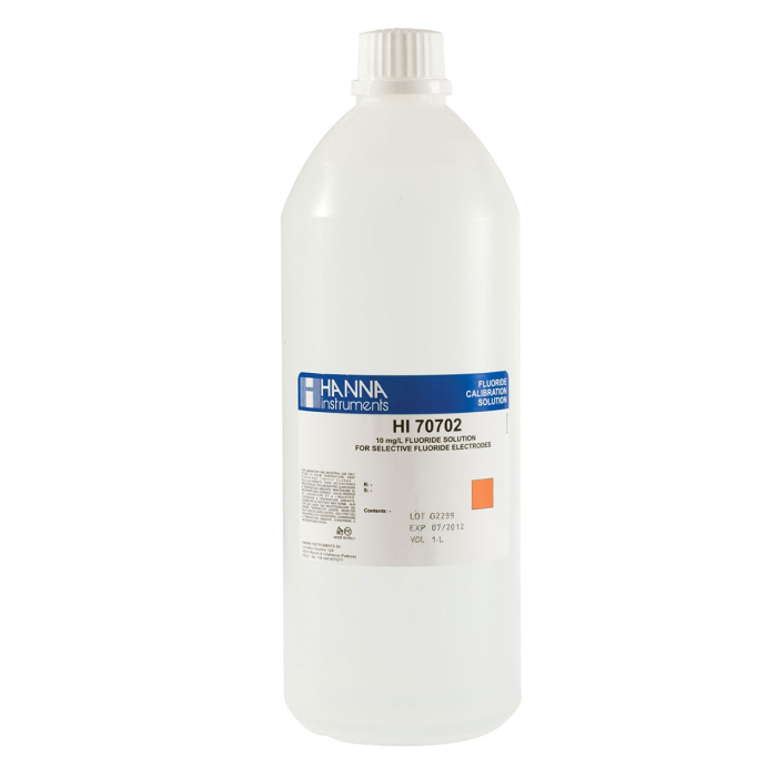 Soluție standard la 10 mg/L F¯, flacon de 1 L [1]