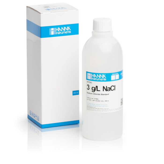 Soluție standard la 3,0 g/L NaCl, flacon de 500 ml [1]
