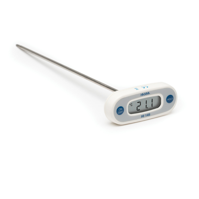Termometru HACCP °C, cu sondă de 300 mm, Interval: -50,0 până la 220 °C [1]