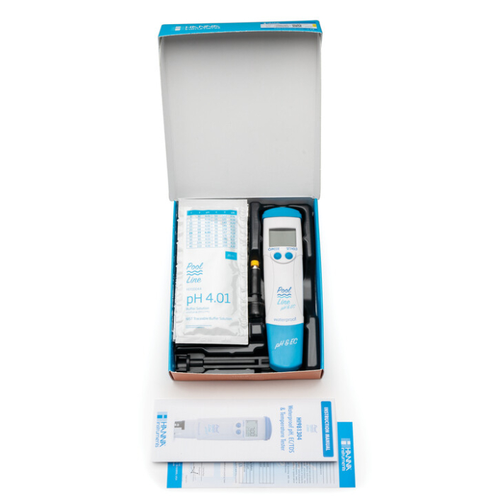 Tester Combo pH/Conductivitate/TDS pentru piscine, Domeniu mare 0 la 20 mS/cm [4]