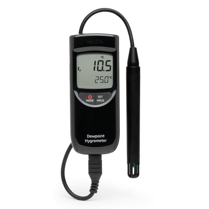 Termohigrometre cu punct de rouă și sonda de înregistrare a datelor de calibrare cu punct de rouă Interval: RH 20.0 la 95.0%, Temp 0.0 la 60.0°C / 32 la 140.0°F Dew PT -20.0 la 60.0°C / -4.0 la 140.0° [3]