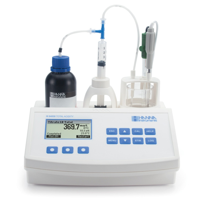 Minititrator pentru determinarea aciditatii apei, 230V [1]