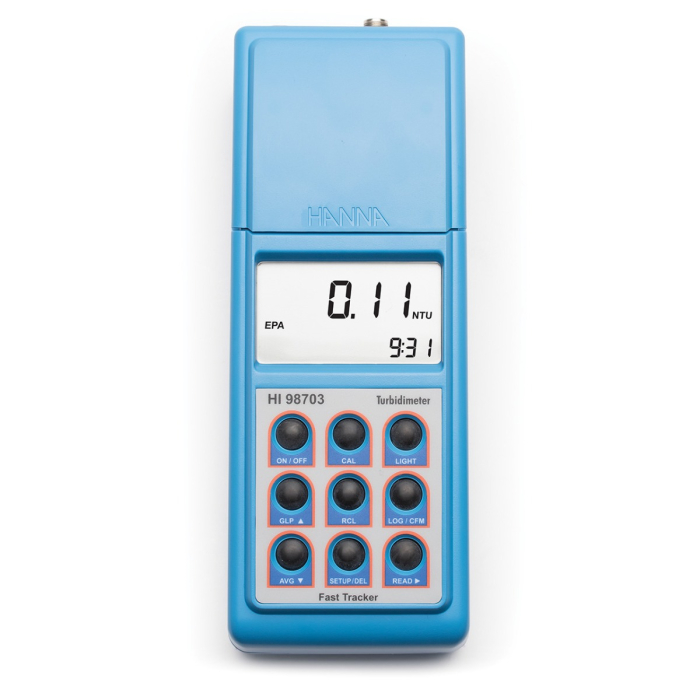 Turbidimetru EPA cu tehnologie Fast Tracker™; Interval de la 0,00 la 9,99; 10,0 până la 99,9 și 100 până la 1000 NTU; 230V [3]