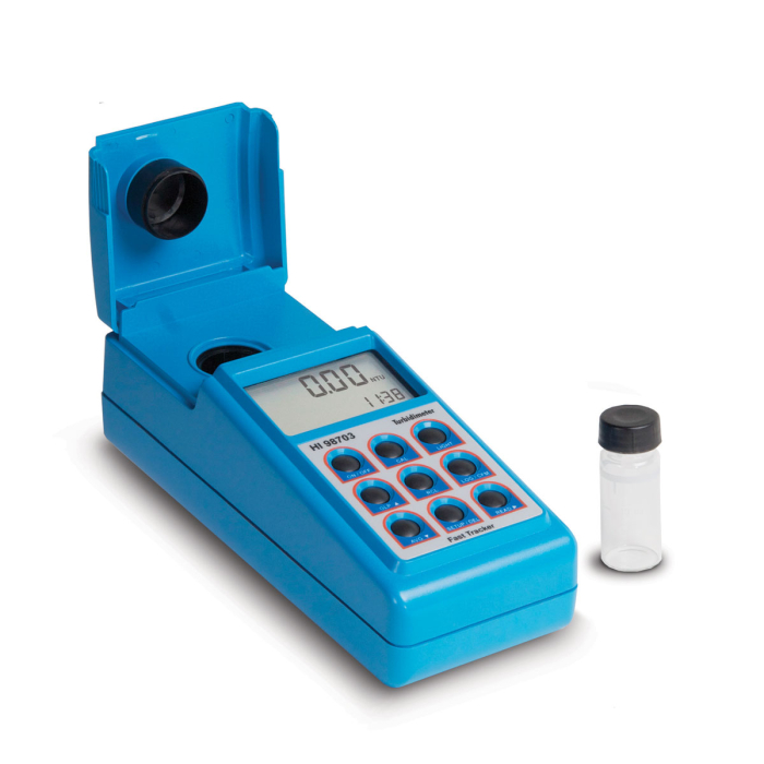 Turbidimetru EPA cu tehnologie Fast Tracker™; Interval de la 0,00 la 9,99; 10,0 până la 99,9 și 100 până la 1000 NTU; 230V [1]