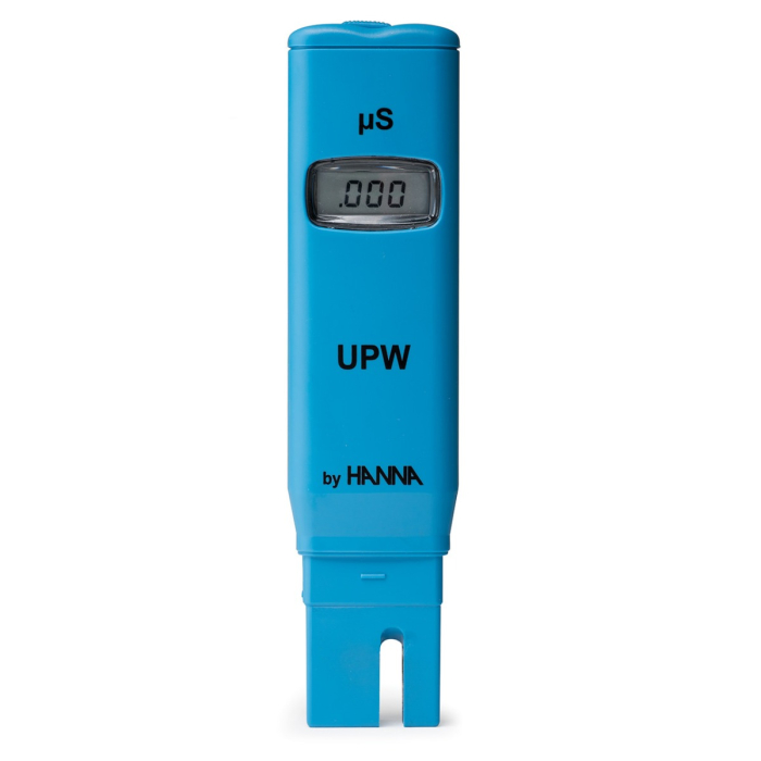 UPW Tester pentru apa ultrapura Domeniu: 0.000 to 1.999 μS/cm [1]