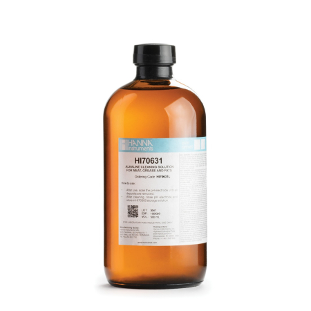 Aciditate - Soluție alcalină de curățare pentru grăsimi din carne (industria alimentară), sticlă de 500 ml