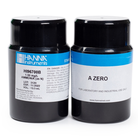 Standarde Cal Check - Standarde CAL Check™ pentru amoniac LR, 0,0 și 1,5 ppm