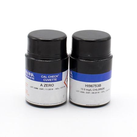 Clorură - Standarde CAL Check™ pentru clorură, 0,0 și 10,0 ppm