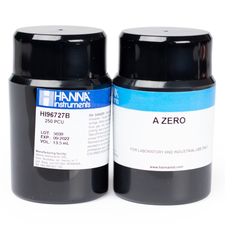 Culoare - Standarde CAL Check™ pentru culoarea apei, 0,0 și 250 PCU