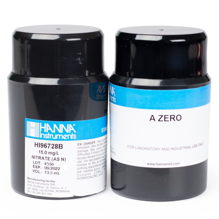 Nitrat - Standarde CAL Check™ pentru nitrat, 0,0 și 15,0 ppm
