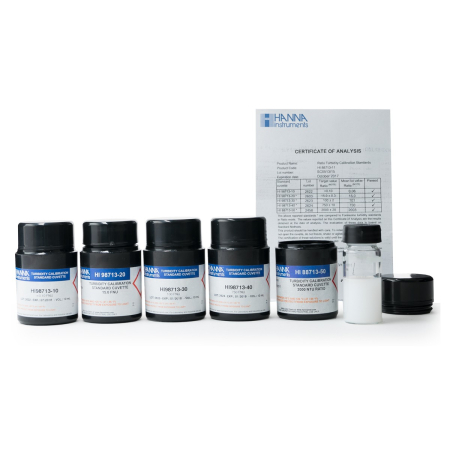 Turbiditate - Set de calibrare pentru HI88713-0/10/100/800/2000
