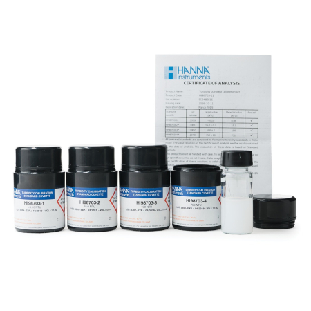 Turbiditate - Set de calibrare pentru HI98703