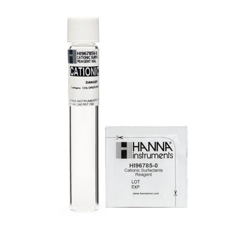 Reactivi pentru fotocolorimetre - Reactiv Surfactanți cationici, 0.0 la 2.5 mg/L, Predozati - 25 de teste