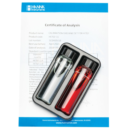 Cupru - Set de verificare a calibrării pentru Checker Cupru Domeniu Mare 