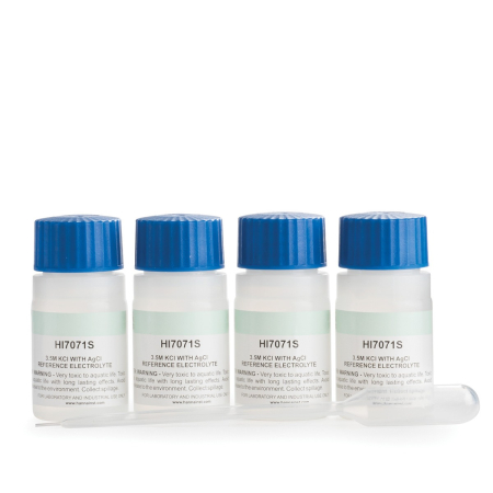 Soluții - Soluție electrolit, 3,5 M KCl + AgCl, (4) flacon de 30 ml