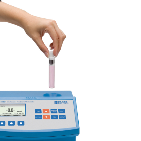 Fotocolorimetru pentru ape uzate cu cititor de cod de bare, analiza COD ISO7027, 230V [2]