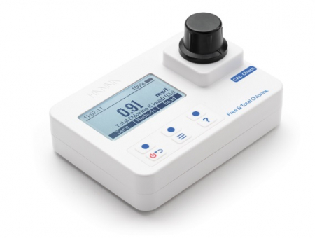 Fotocolorimetre - Fotocolorimetru portabil Clor Liber & Total, o singură probă pentru măsurători succesive ale clorului liber și total
