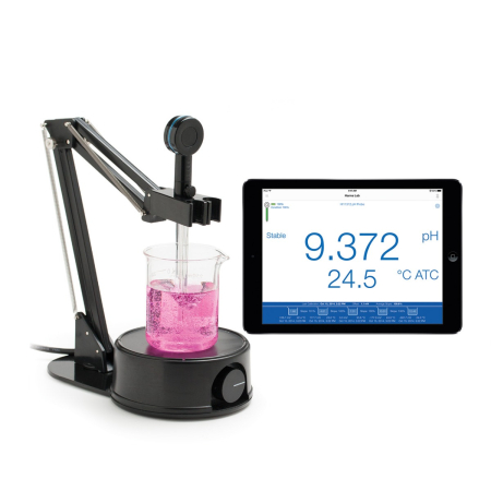 Electrod de pH HALO cu Bluetooth®, din sticlă, electrolit reincarcabil [5]