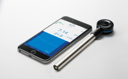 HALO - electrod de pH/temperatura din sticla pentru testarea berii, cu sticla de inalta temperatura [3]