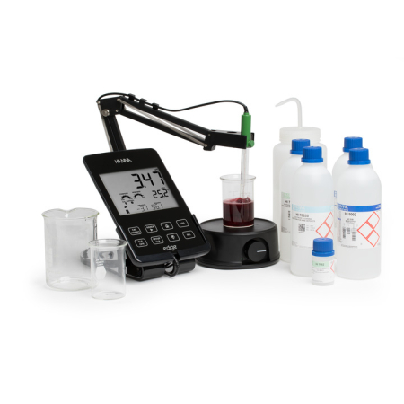 Multiparametru edge® livrat complet cu sonda pH/EC/DO [1]